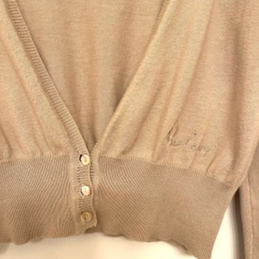 Burberry London 100% cotton Cardigan Sweater, Made in Italy - Picture 3 of 9